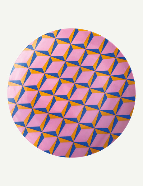 Retro Plate Pink