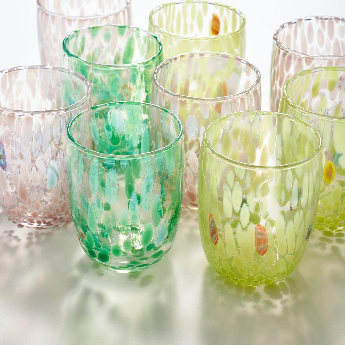 Hand-Blown Murano Glass Tumbler
