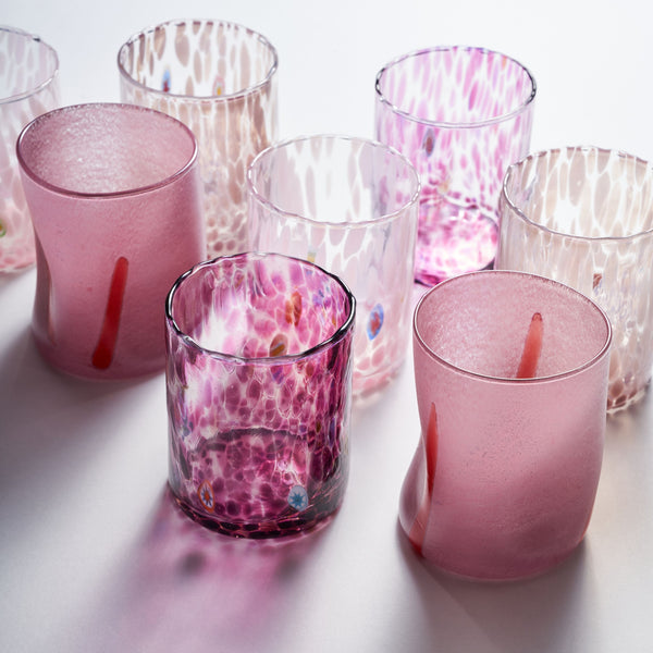 Giro Hand-Blown Murano Glass Tumbler