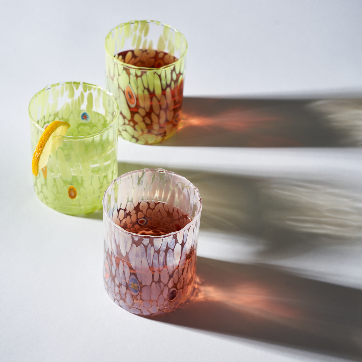 Hand-Blown Murano Glass Tumbler