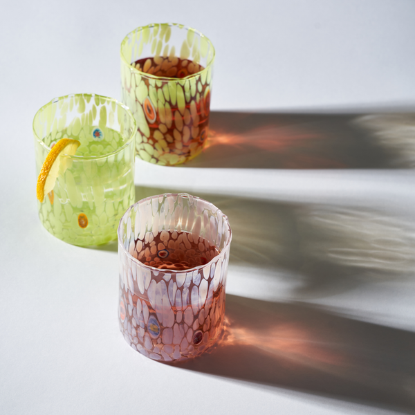 Hand-Blown Murano Glass Tumbler