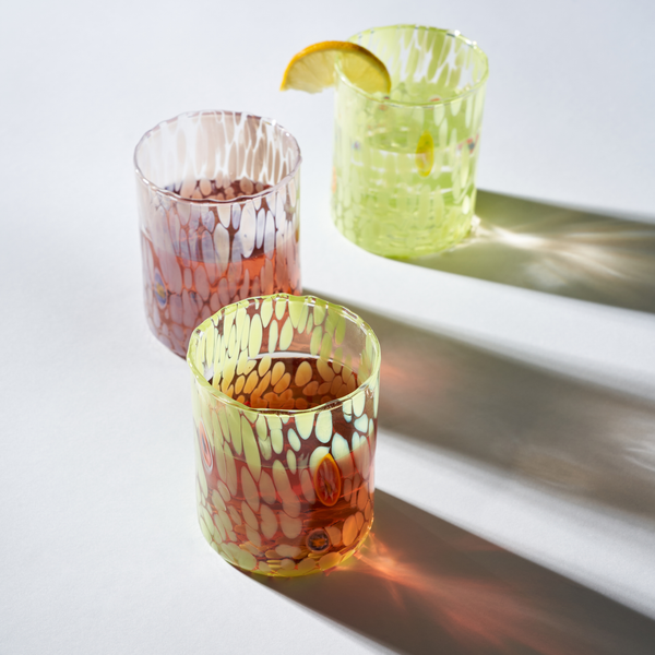 Hand-Blown Murano Glass Tumbler