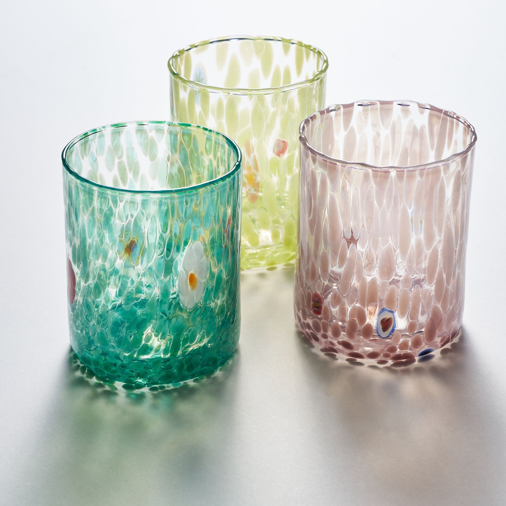 Hand-Blown Murano Glass Tumbler