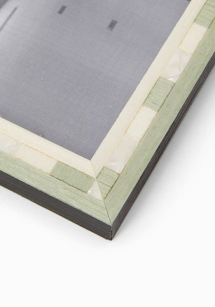 Valduga Marquetry Green Frame 6x4"