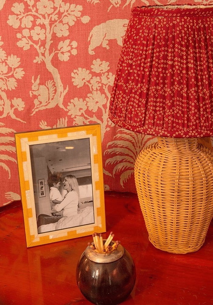 Valduga Marquetry Yellow Frame, 6x4"