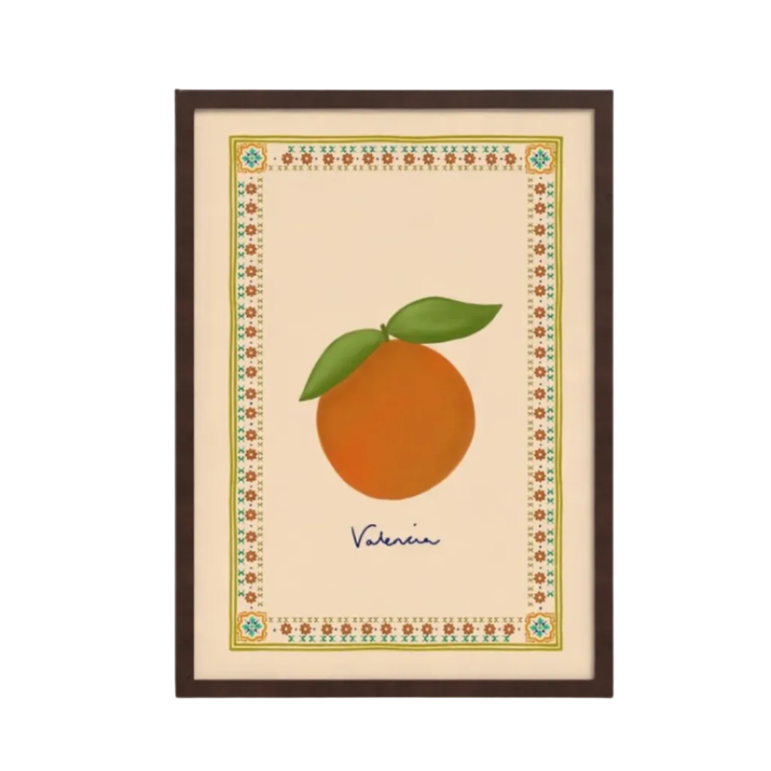 Valencia art print — hand-illustrated giclée by Queen of the Rodeo