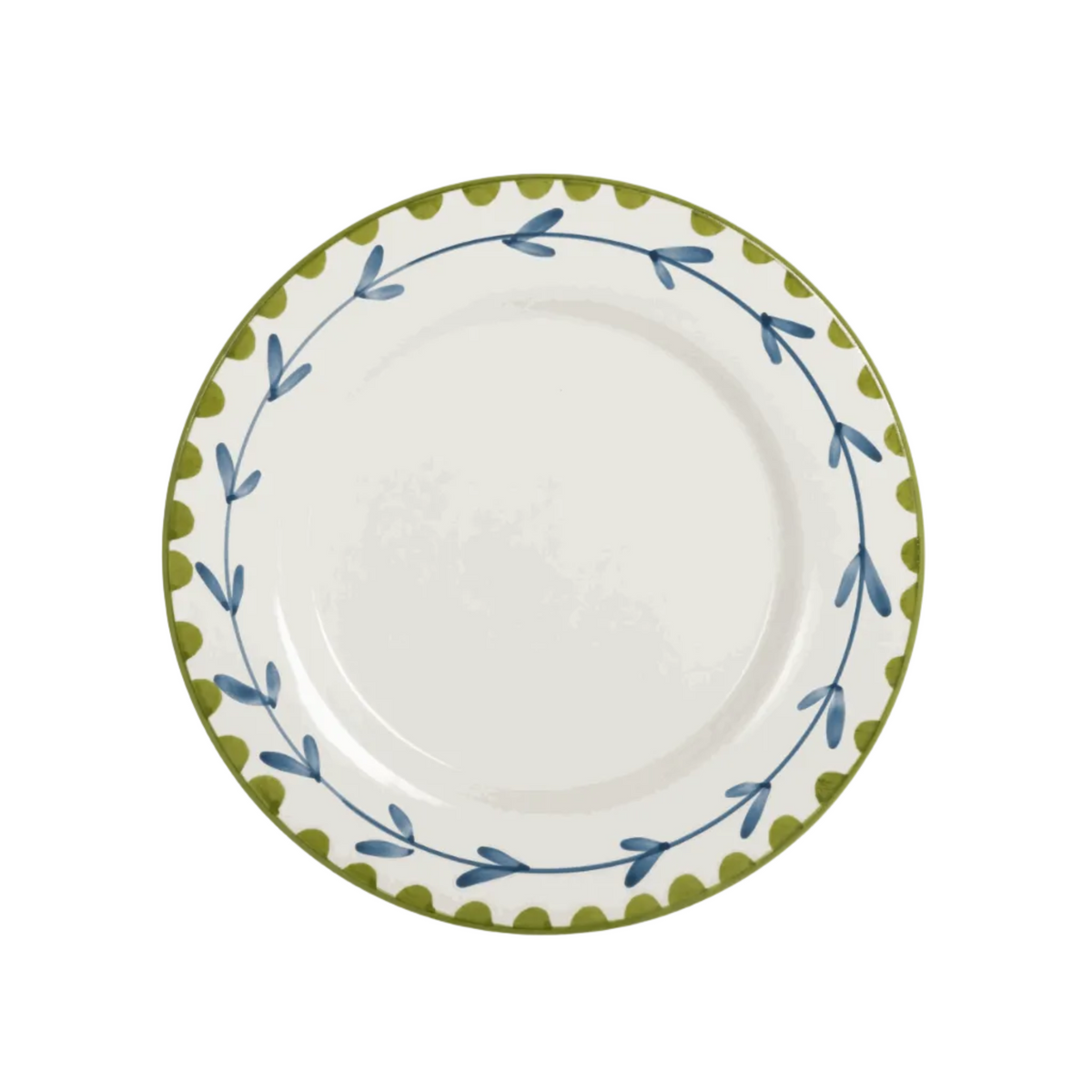 Banana Hand-Painted Dinner Plate - Set of 4