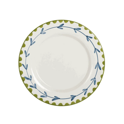 Banana Hand-Painted Dinner Plate - Set of 4