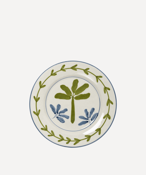 Bananeira Hand-Painted Salad Plate - Set of 4