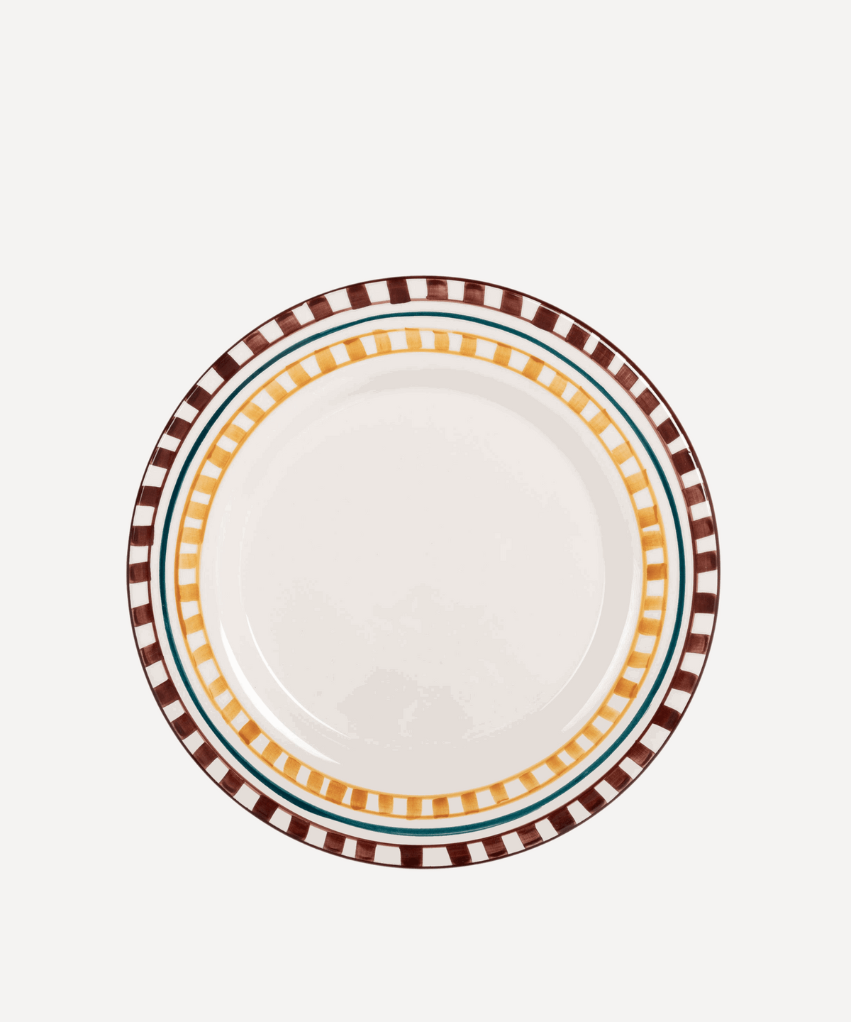 Charlotte Hand-Painted Dinner Plate - Set of 4