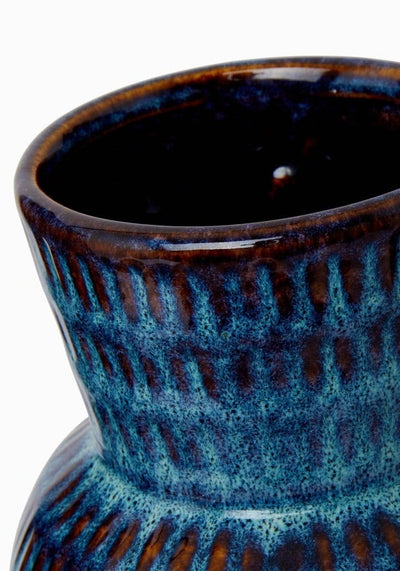 Hand crafted Blue Vase - Large