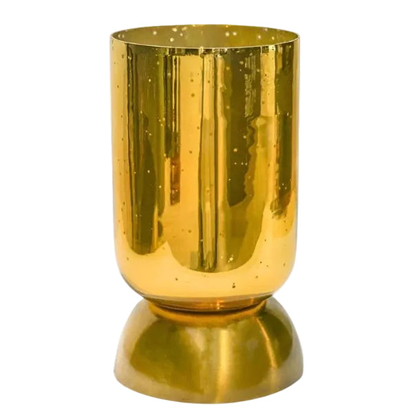 Indoor Regency Metalic Tiered Vase Gold