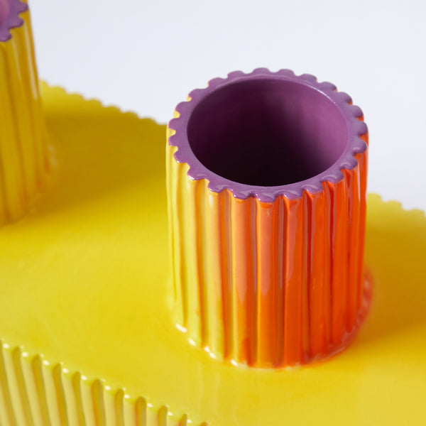 Ripple Vase Sunset