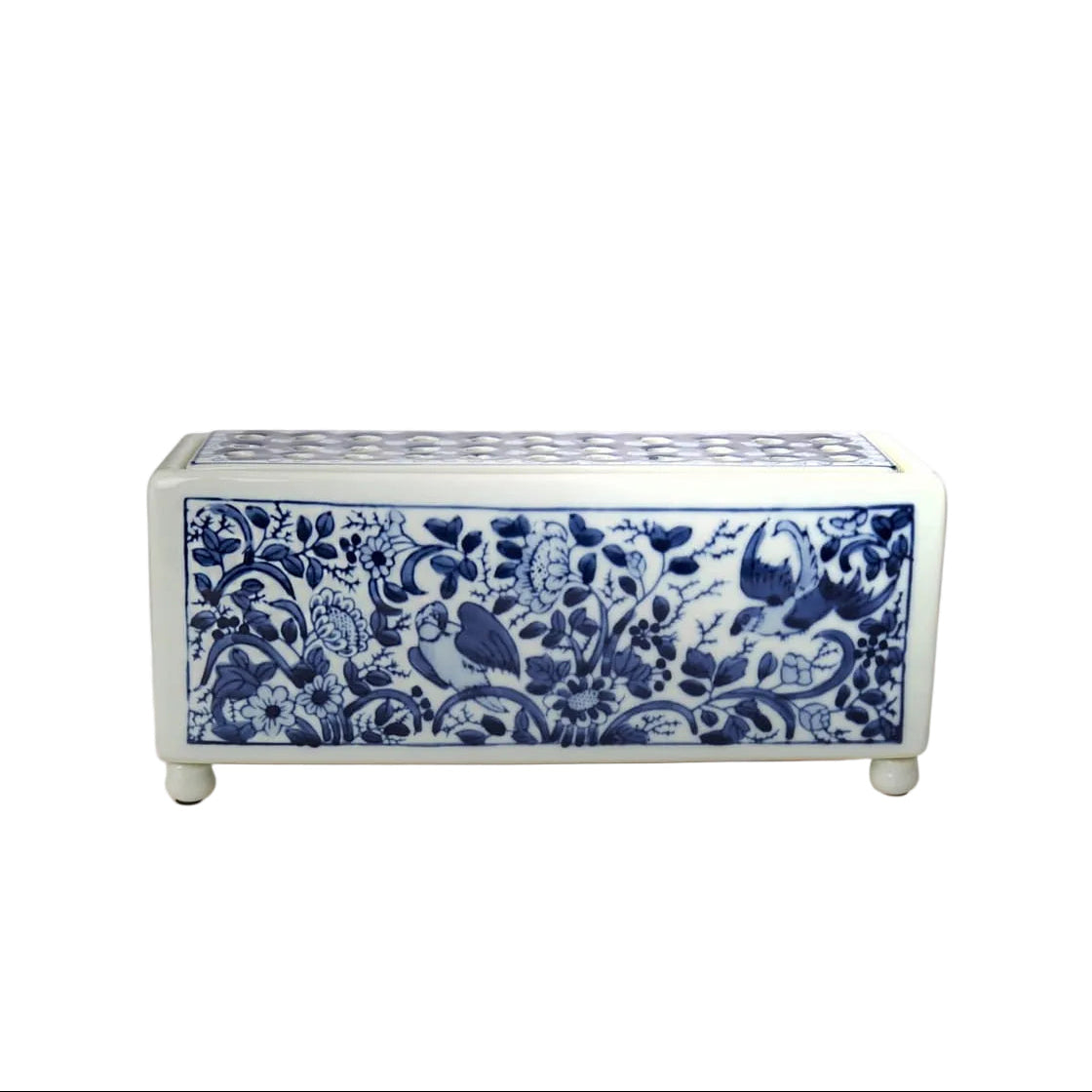 Delft Tulipiere Rectangle Vase
