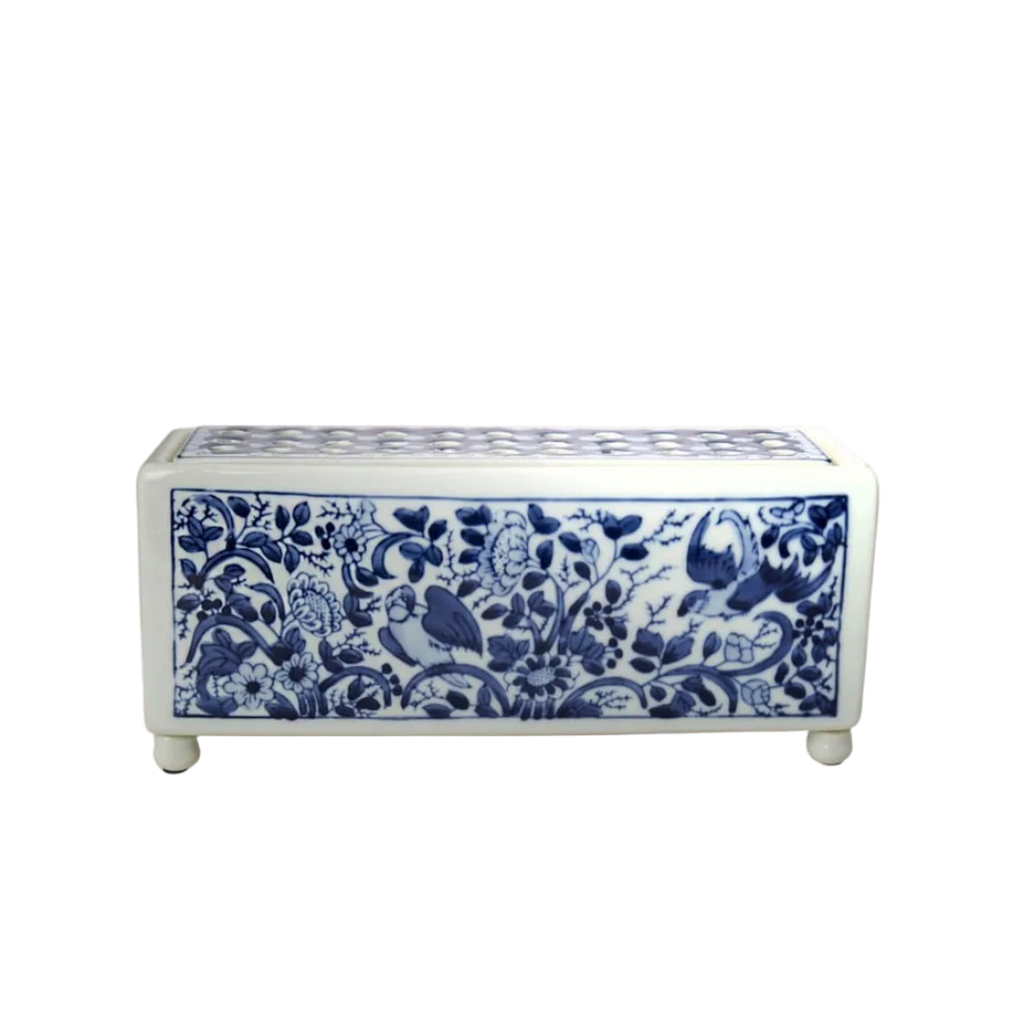 Delft Tulipiere Rectangle Vase