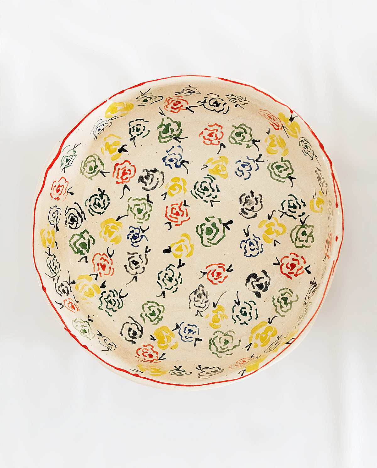 Roses Salad Bowl