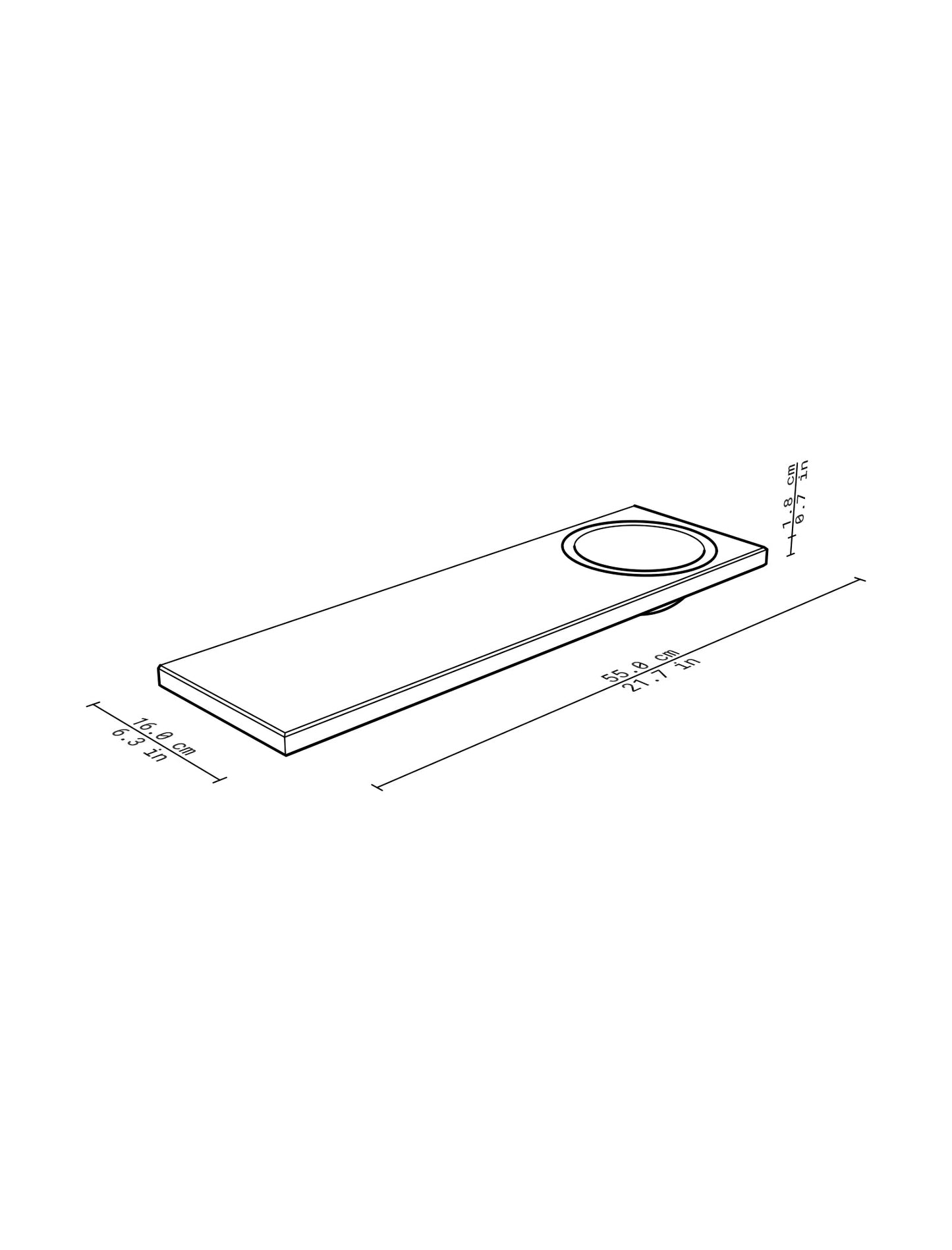 VESSEL Shelf - The Form Follows