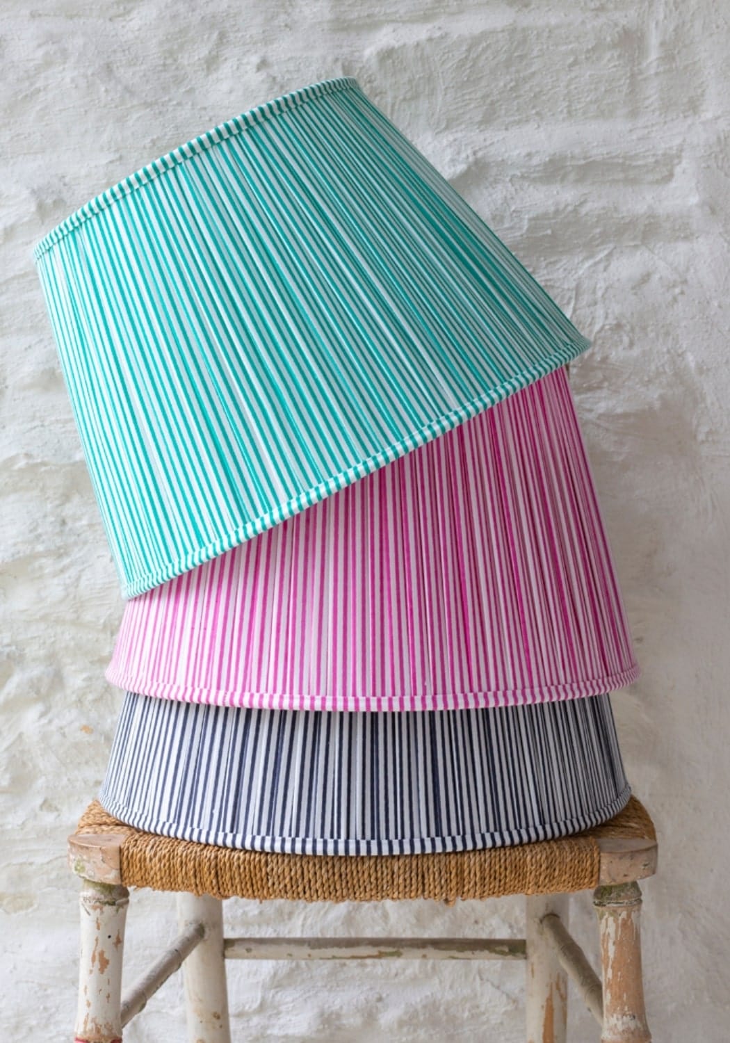 Victoria Pleated Lampshade - Mint - Casa by Josephine Jenno