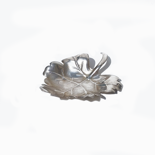 Vintage Silver Plated Leaf