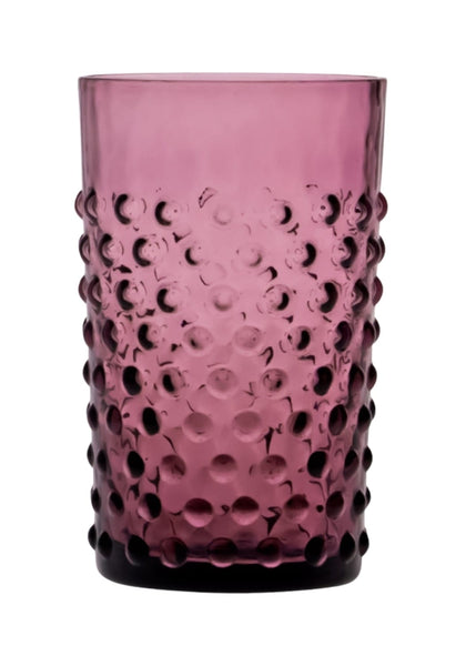 Violet Dew Drop Tumblers - Set Of 4 - Casa by Josephine Jenno