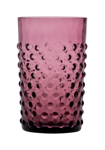 Violet Dew Drop Tumblers - Set Of 4 - Casa by Josephine Jenno