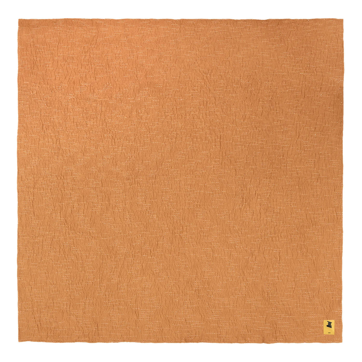 Copper Brown Botanical Cotton Bedcover