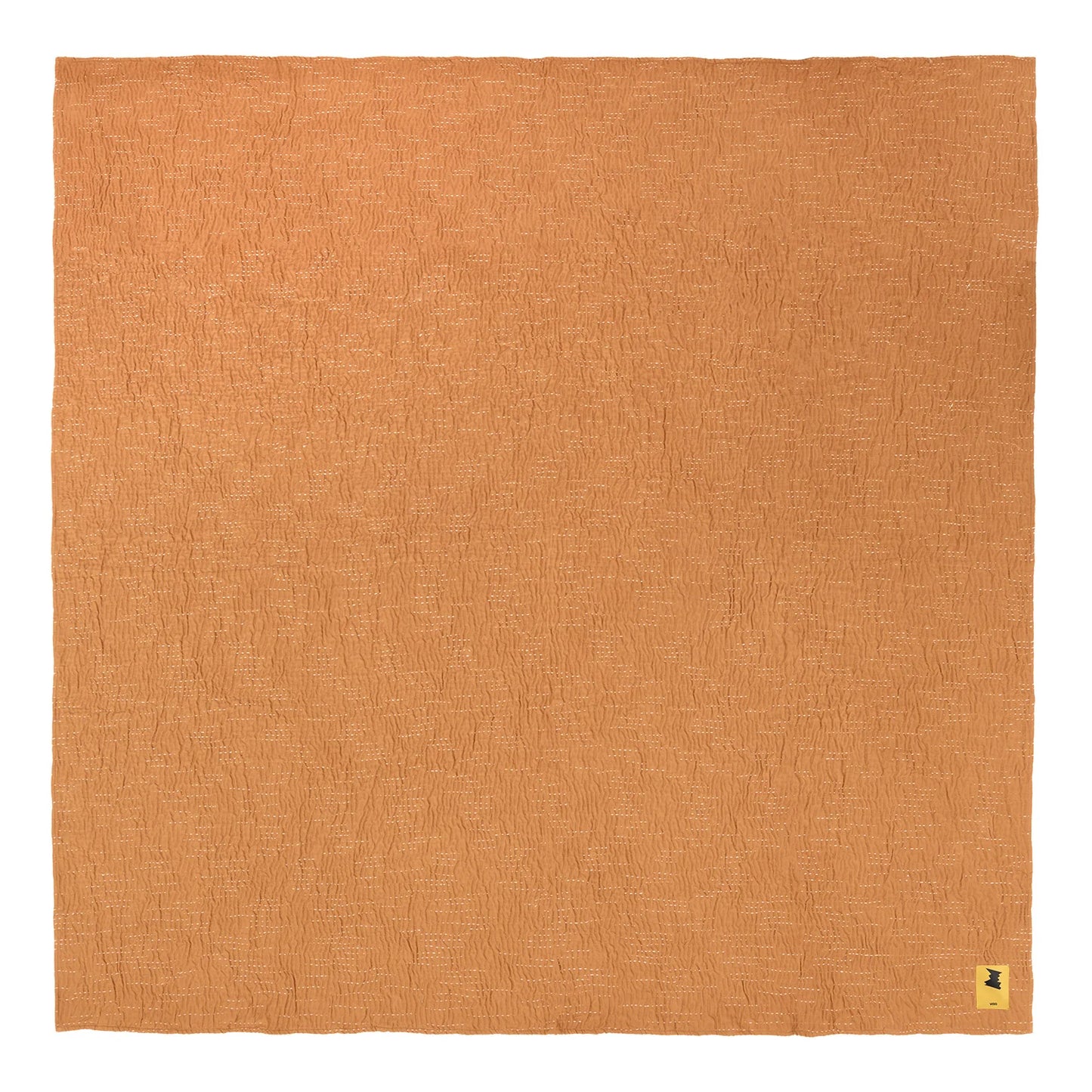 Copper Brown Botanical Cotton Bedcover