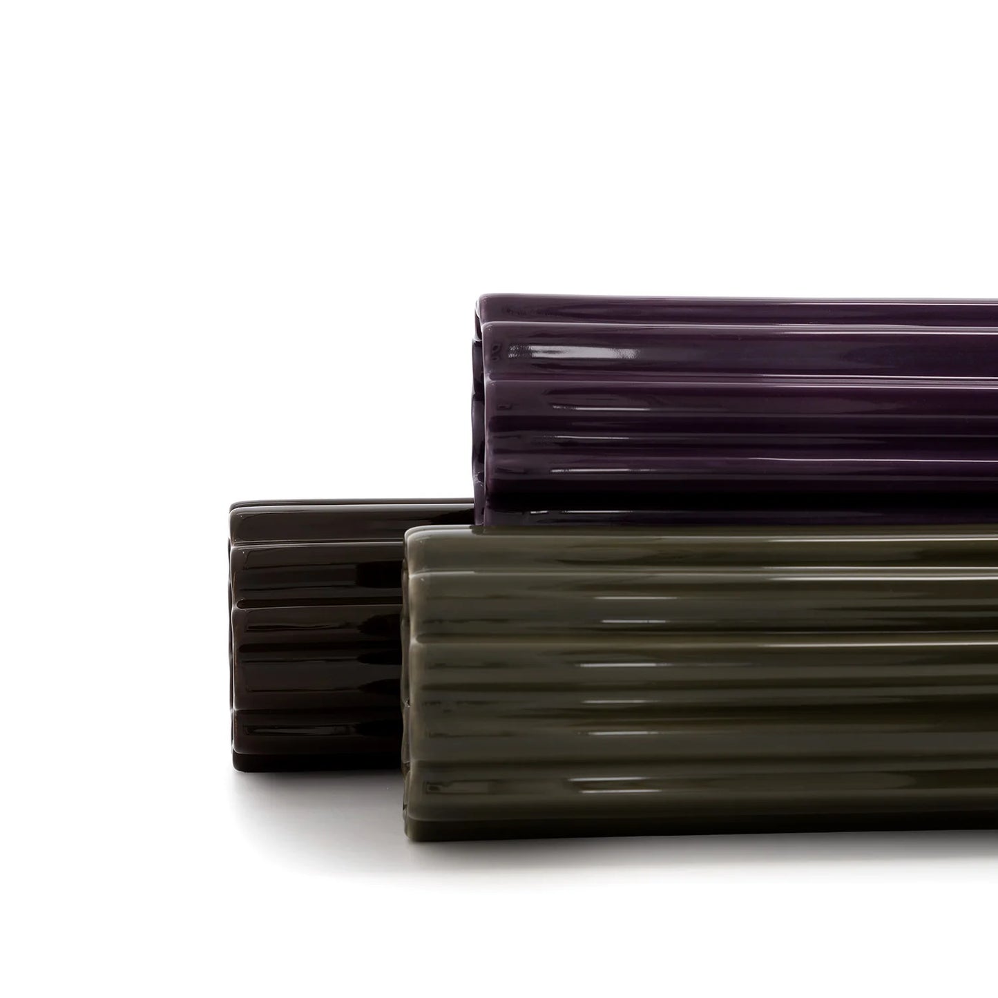 Churro Ceramic Vase – Chocolate