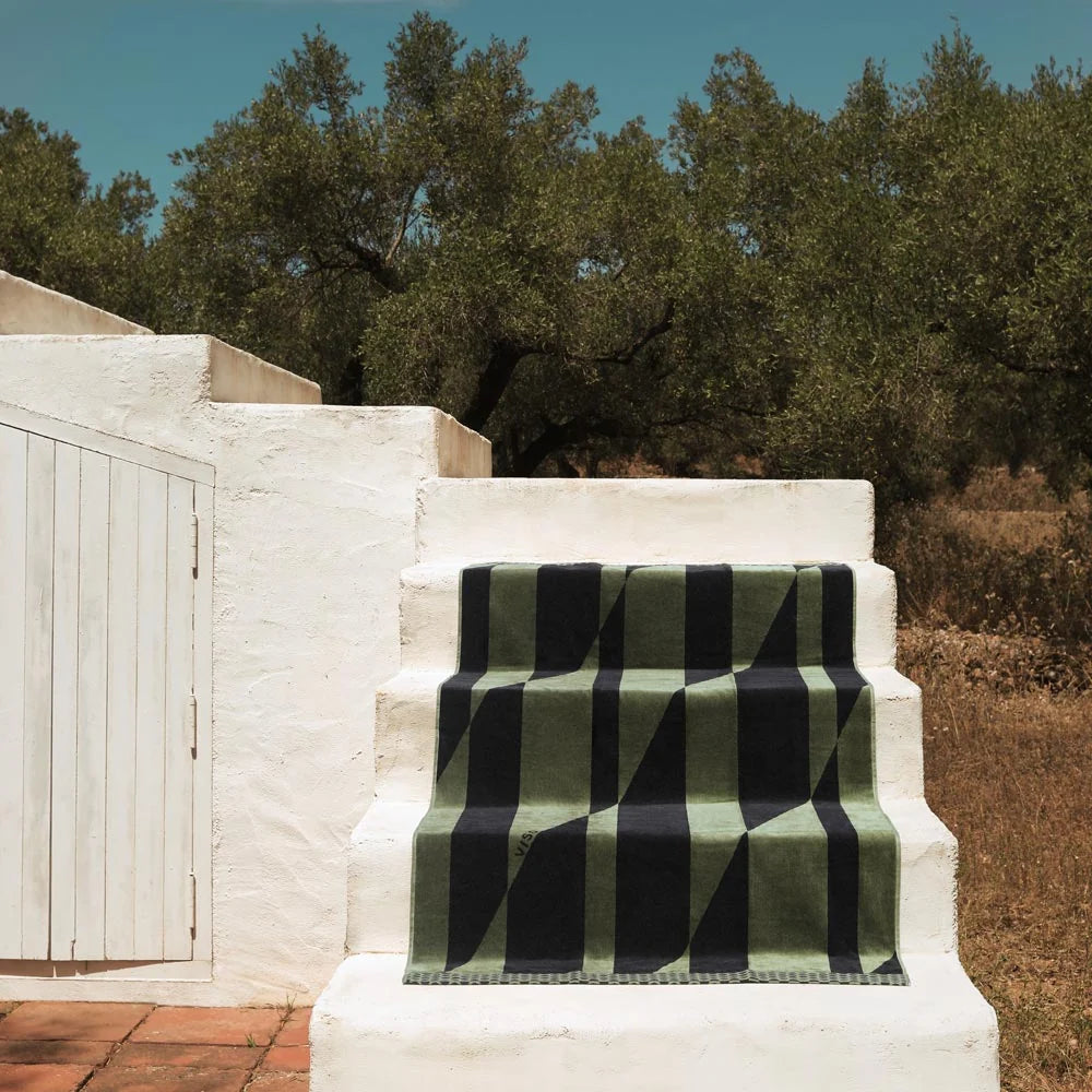 Stripes Green Towel