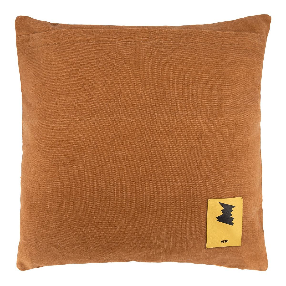 Peach Botanical Linen Pillow Cover