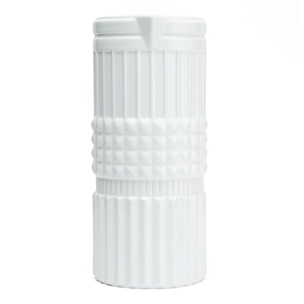 Tuercas White Porcelain Vase
