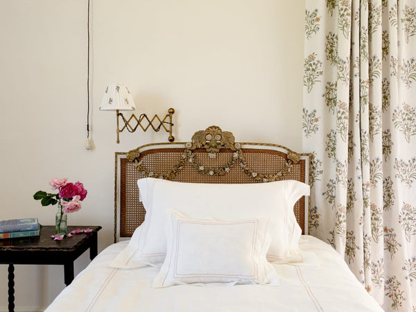 Bed Linen Set Hemstitch Coral