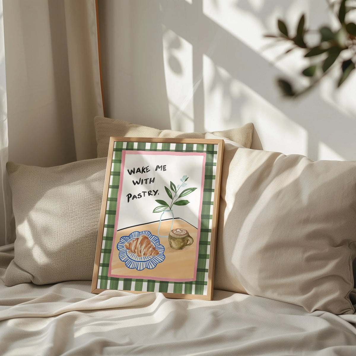 Wake Me with Pastry' Print