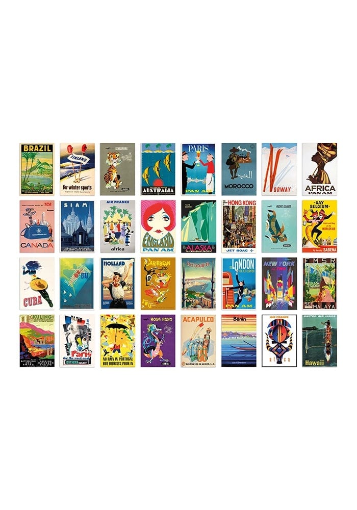 Wanderlust Vintage Travel Puzzle - Casa by Josephine Jenno