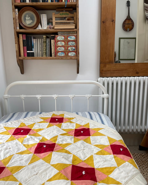 Warm Hearth Patchwork Quilt