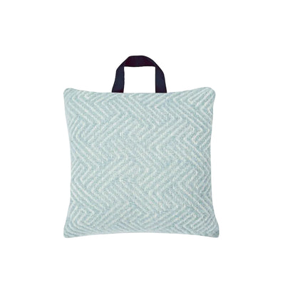 Waterproof Outdoor Cushion in Pure New Wool - Lollypop Duck Egg - Heating & Plumbing London - 