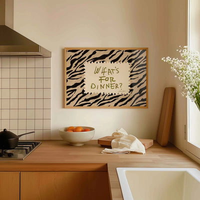 whats-for-dinner-zebra-Frame-in-Kitchen.jpg