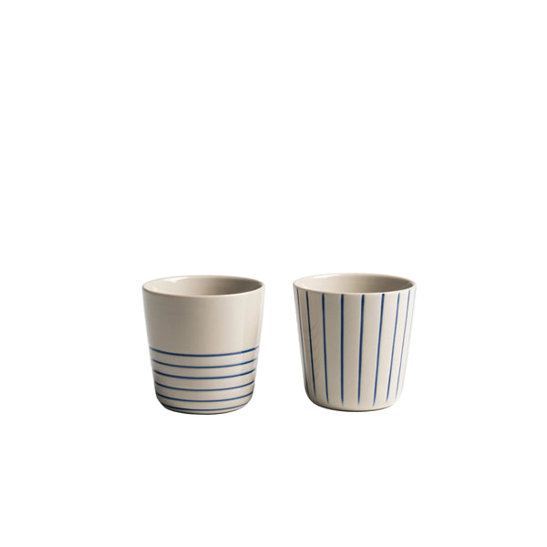 Sorrel Beaker - Brushed Indigo Blue - Small (Set of 2)