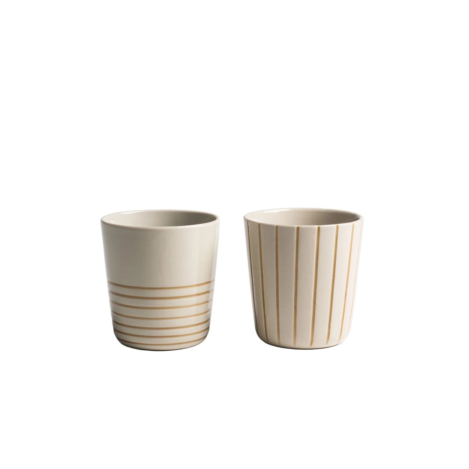 Sorrel Beaker - Brushed Mustard Yellow - Large (Set of 2)
