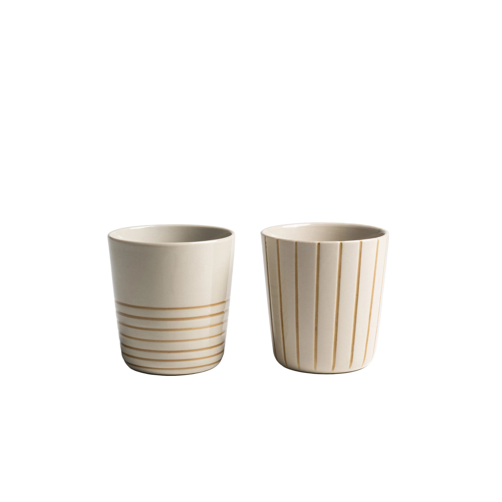 Sorrel Beaker - Brushed Mustard Yellow - Large (Set of 2)
