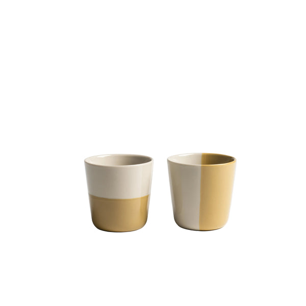 Rue Beaker - Mustard Yellow - Small (Set of 2)