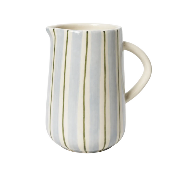 Blue & Pink Pitcher | Hand-Painted Ceramic | 800ml