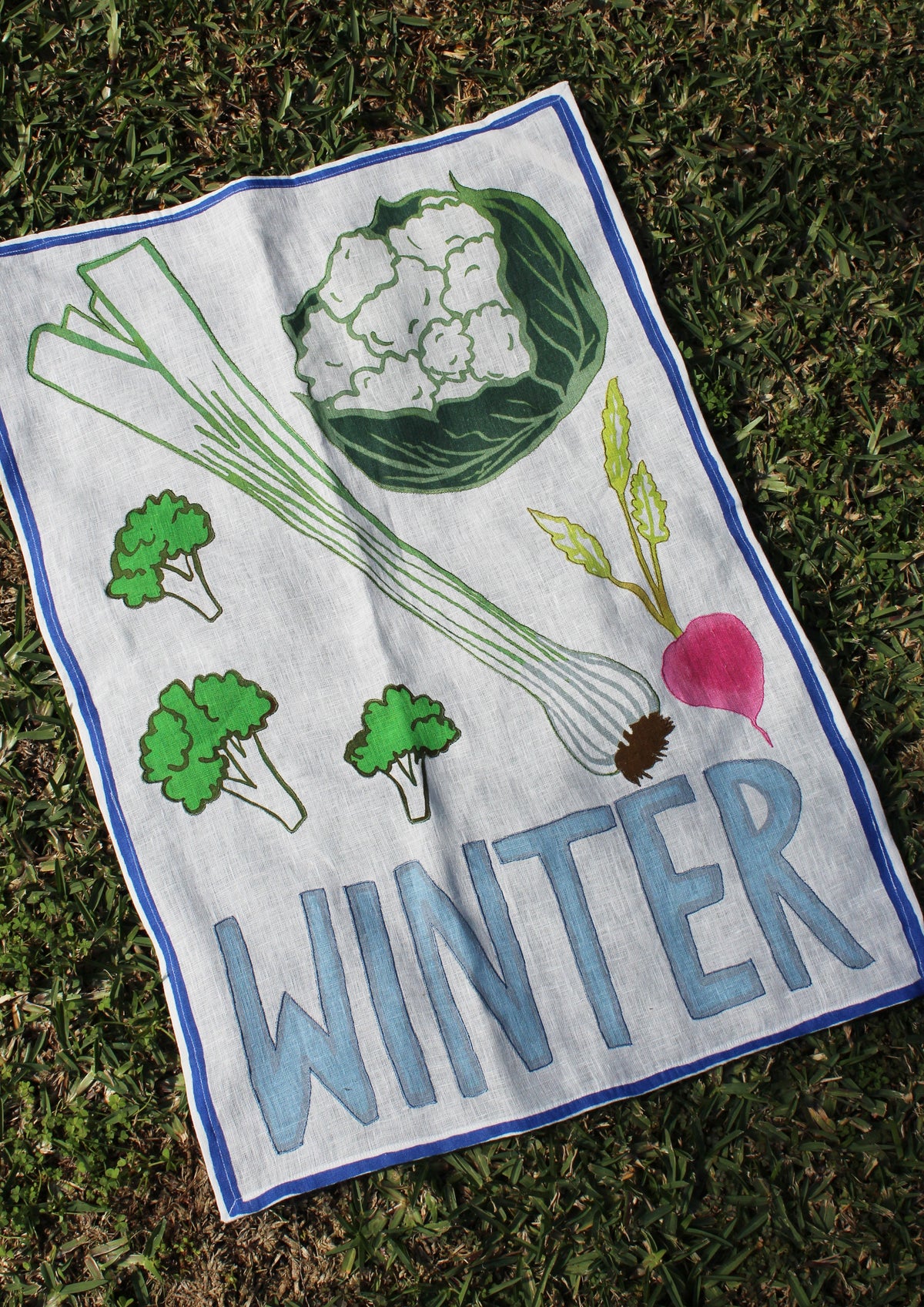 Winter Tea Towel