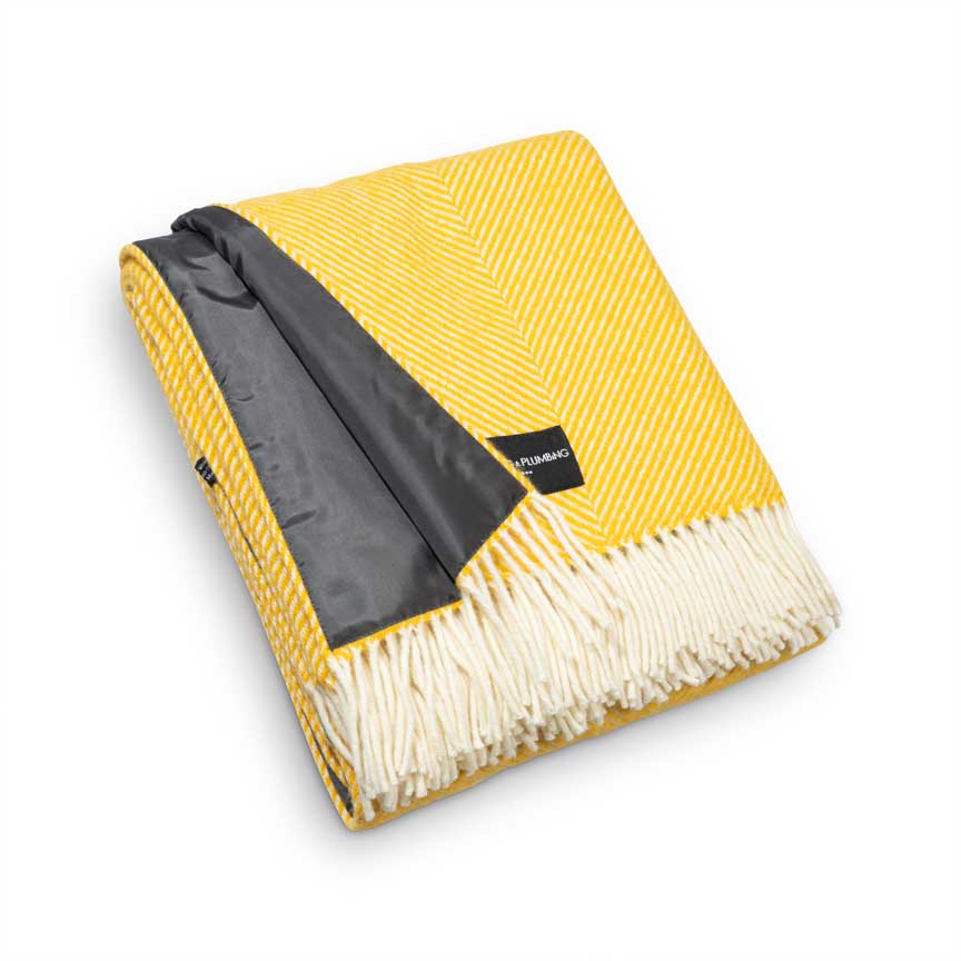 Pure New Wool Picnic Blanket - Somerset Dusk