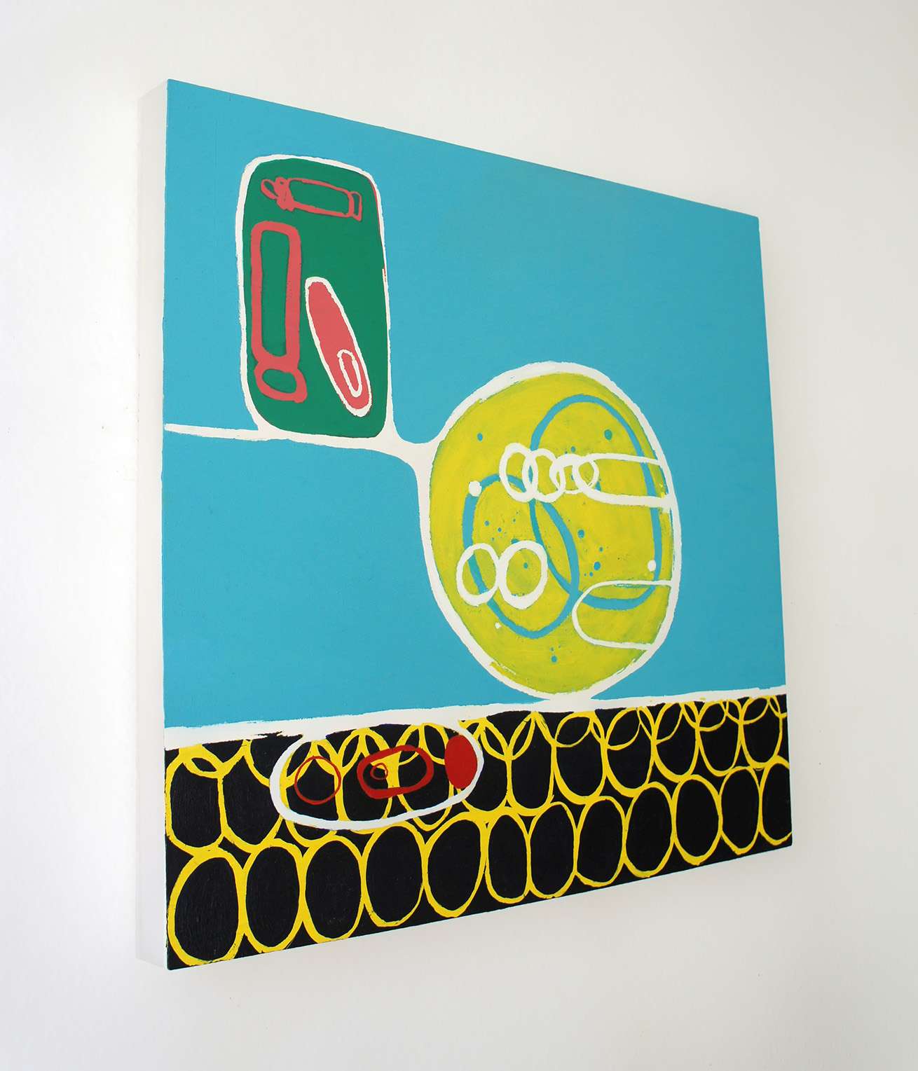 Yellow Spot Painting