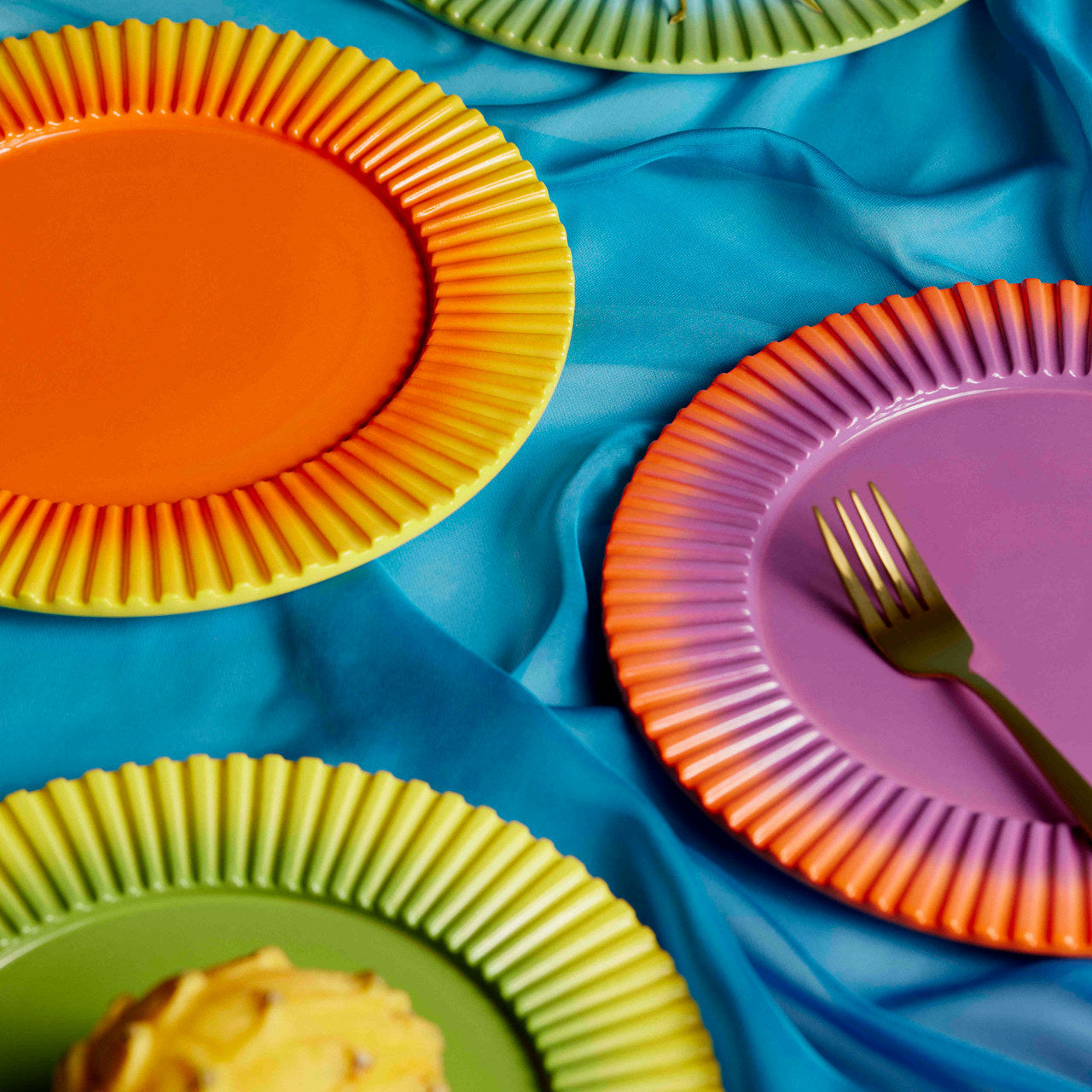 Ripple Dining Plate - Sunset