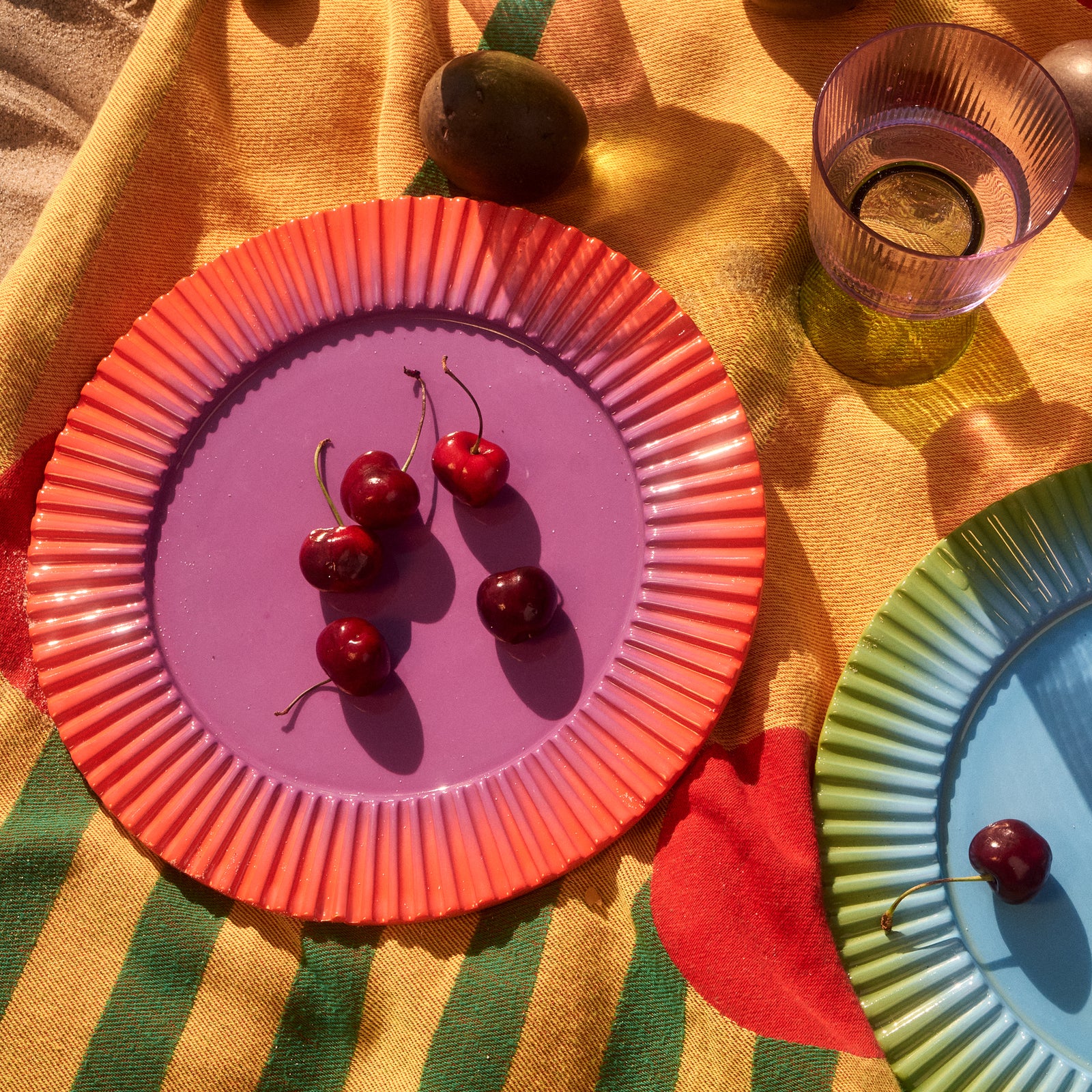 Ripple Dinner Plate - Drupes