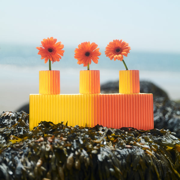 Ripple Vase Sunset