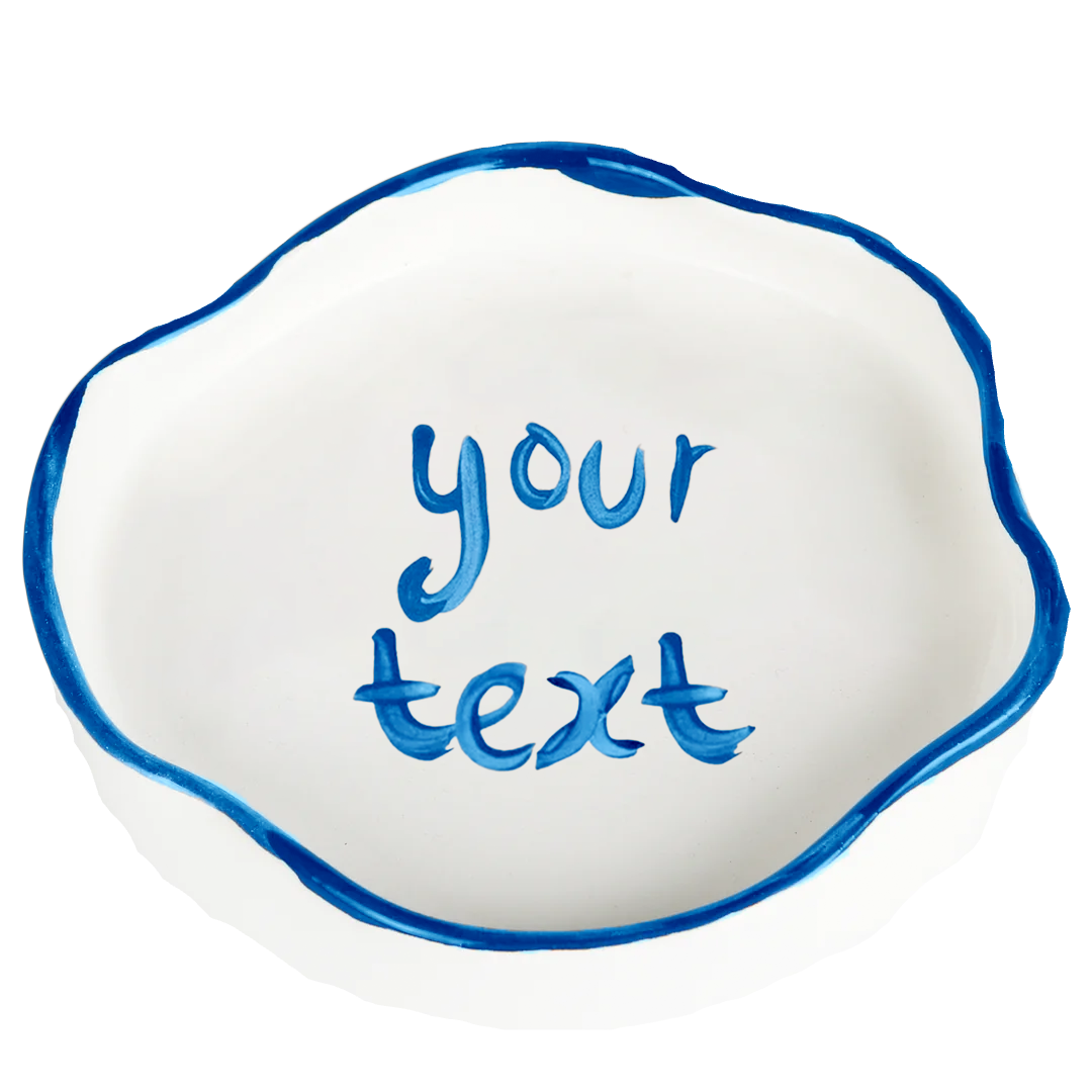 Bespoke Ashtray in Blue