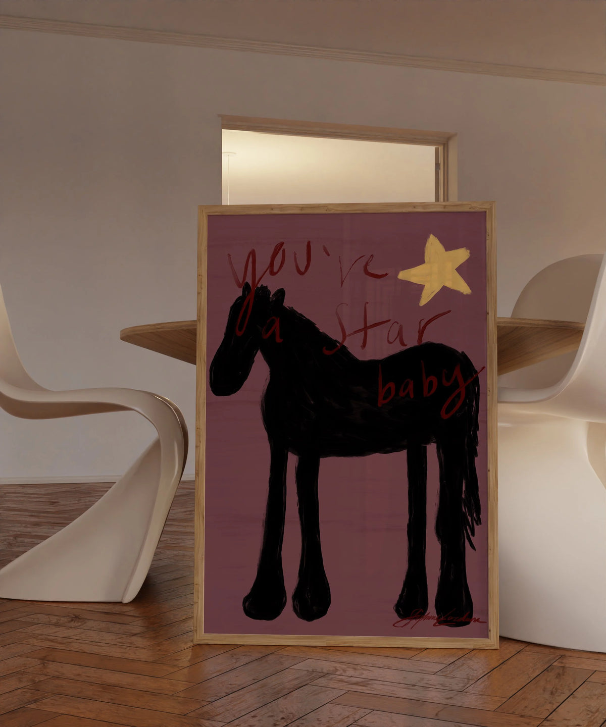 You're a Star, Baby Horse Print